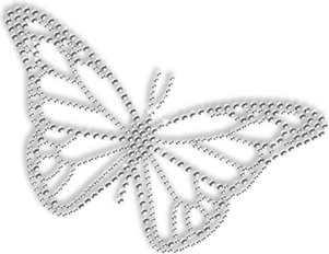 Rhinestone Butterfly PNG