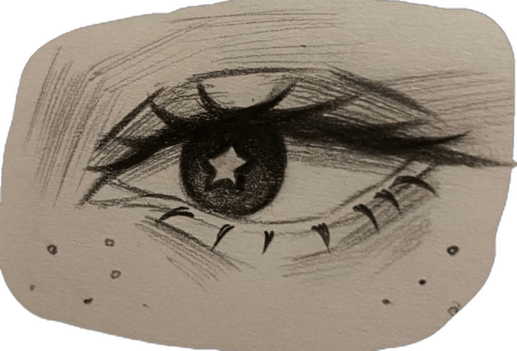 Eyeball Drawing PNG