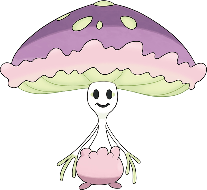 Shiinotic Pokemon PNG