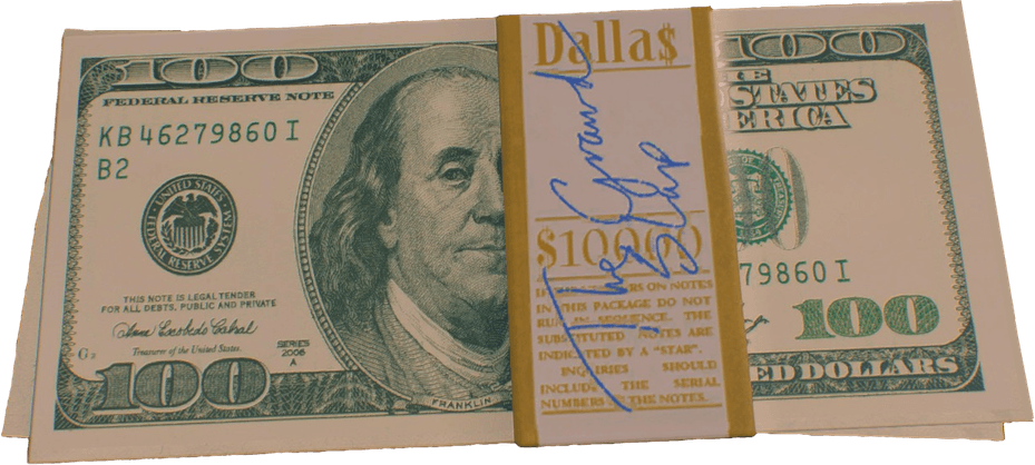 100 Dollar Bill PNG