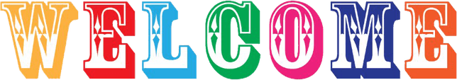 Welcome Word PNG