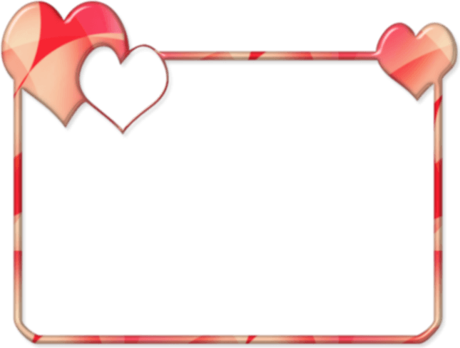Red Rectangle Border PNG