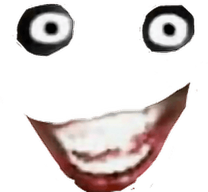 Creepy Smile PNG