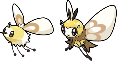 Ribombee Pokemon PNG