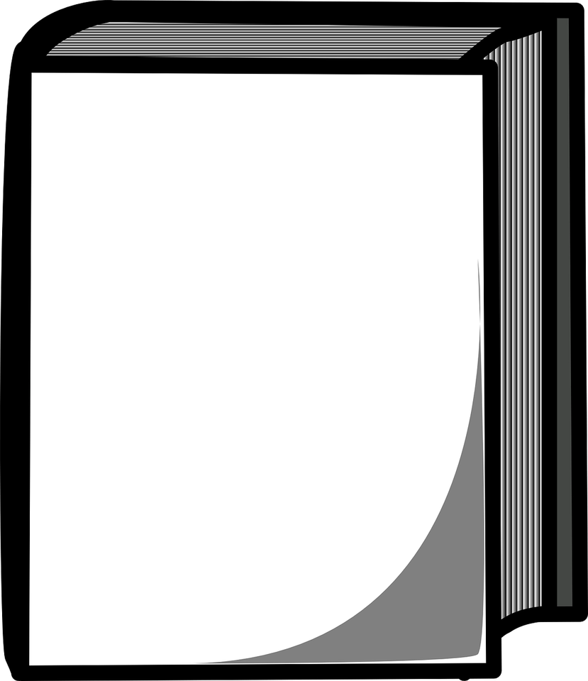 Blank Cover Book PNG