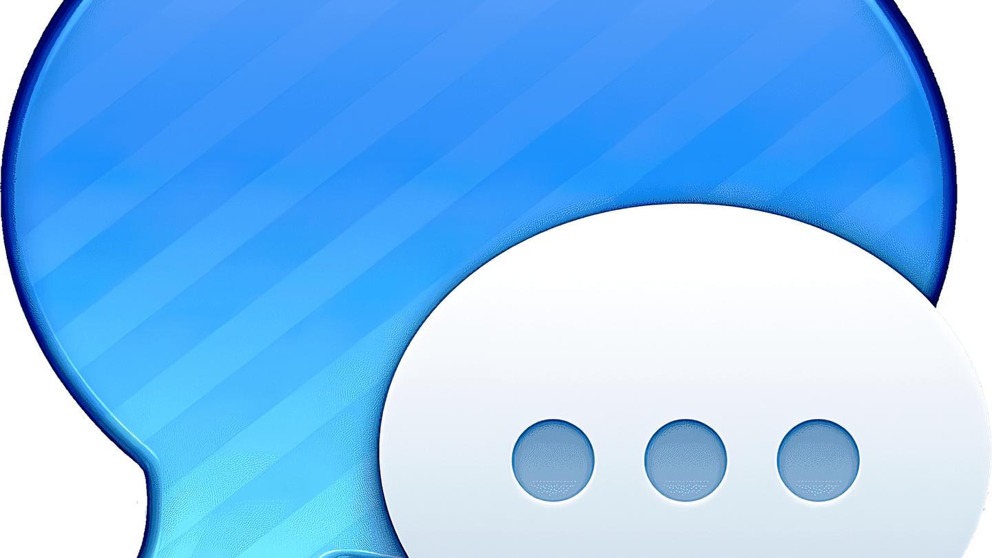 Half Text Bubble PNG