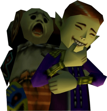 Happy Mask Salesman PNG