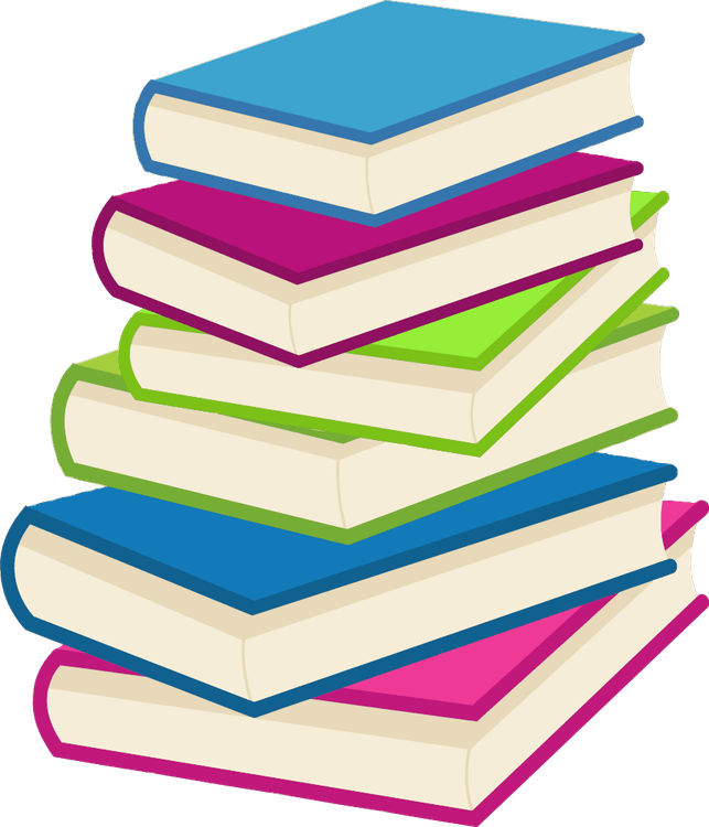 Book Stack PNG