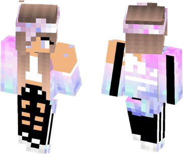 Minecraft Girl Skins PNG
