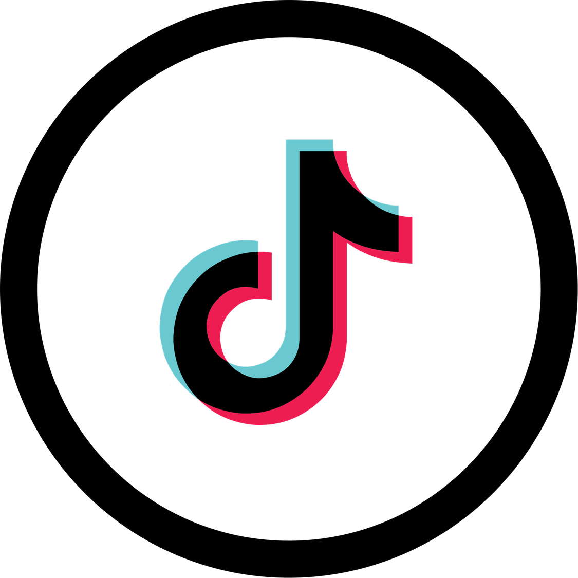 Tiktok Logo Black PNG
