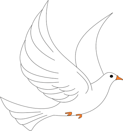 Flying Dove PNG