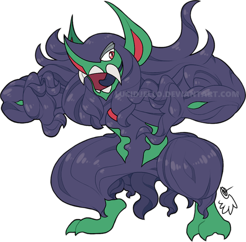 Grimmsnarl Pokemon PNG