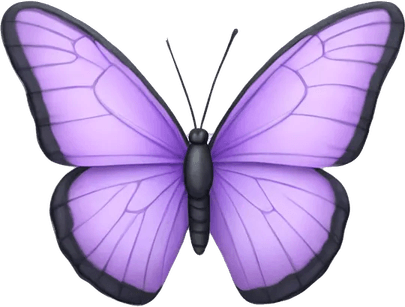 Lilac Butterfly PNG