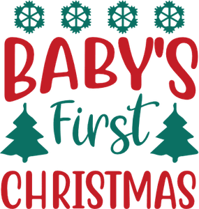 First Christmas PNG