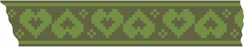 Green Washi Tape PNG