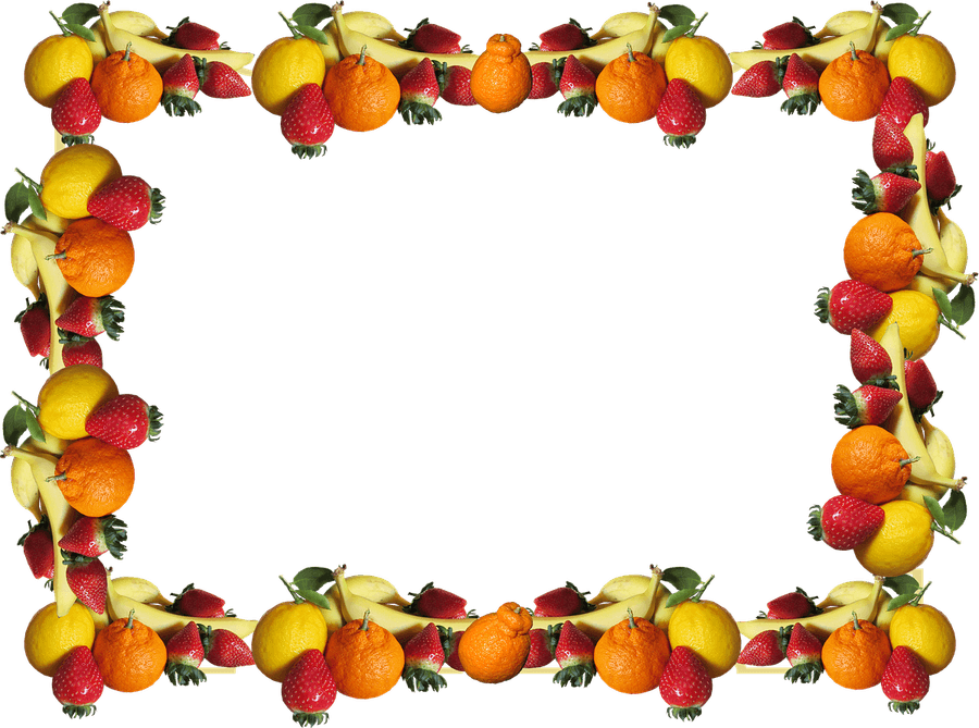 Fruit Border PNG