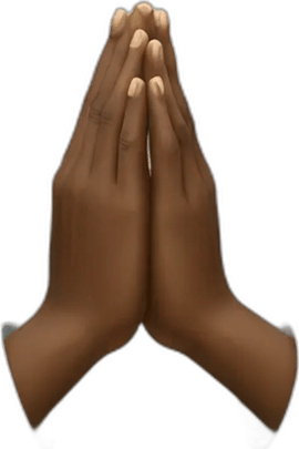 Prayer Hands Emoji PNG