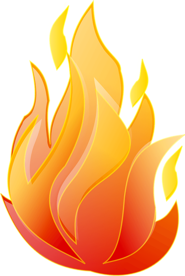 Stencil Fire PNG