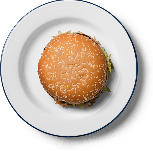 Burger Top View PNG
