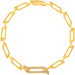 Gold Link Chain PNG