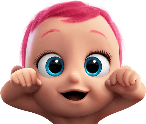 Girl Boss Baby PNG