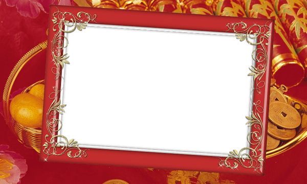 Chinese New Year Frame PNG