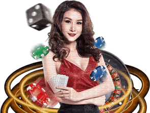 Casino Girl PNG