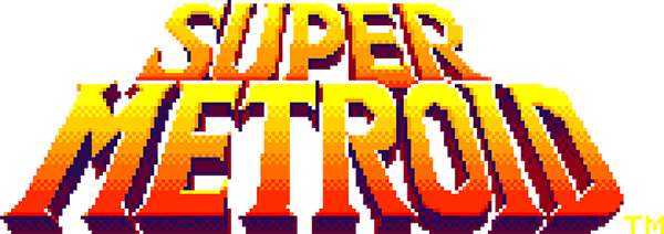 Super Metroid Logo PNG