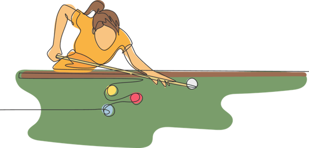 Pool Player PNG