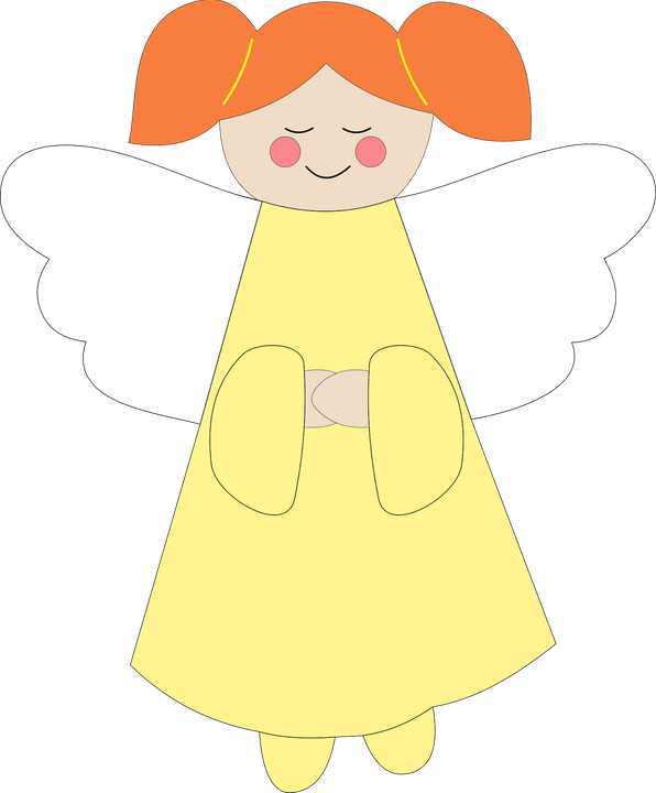 Cartoon Angel Wings PNG