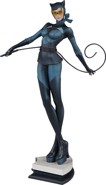 Fornite Catwoman Comic Book Outfit PNG