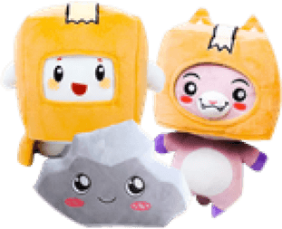Lankybox Characters PNG