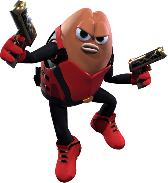 Killer Bean PNG