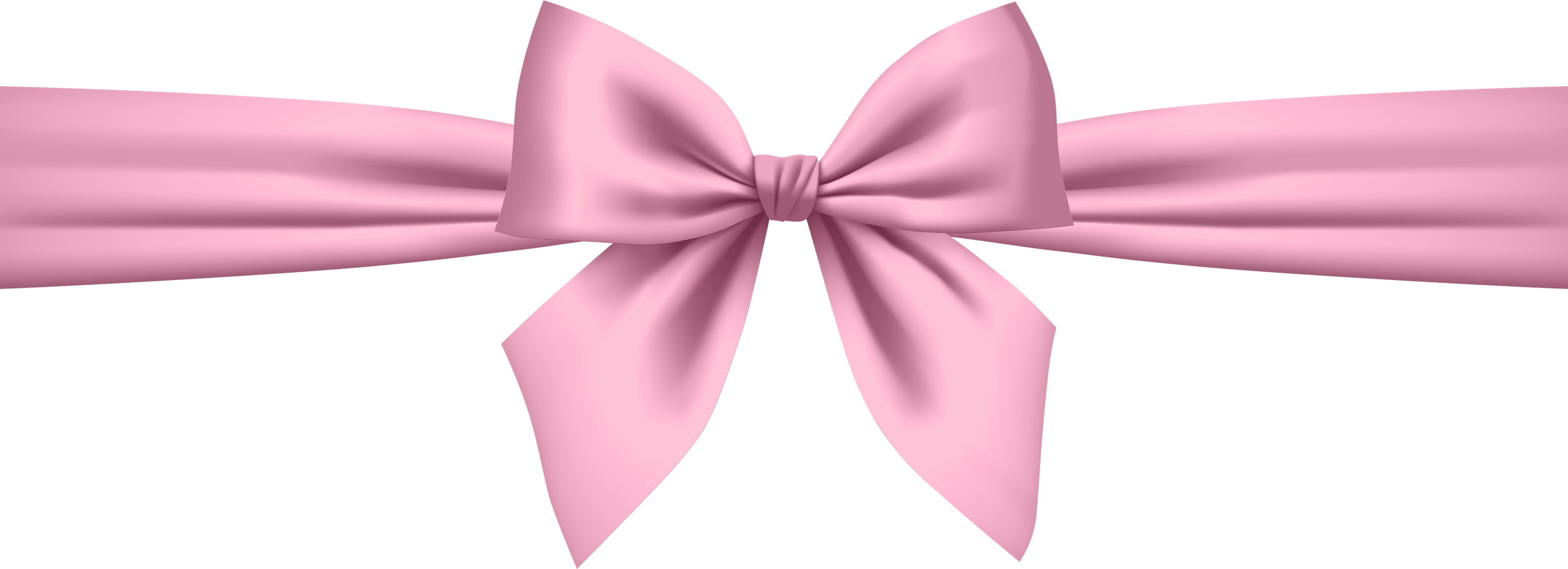 Cute Pink Bow PNG
