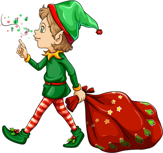 Elves Christmas PNG