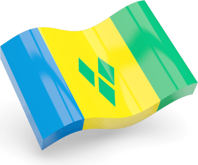 Saint Vincent And The Grenadines Flag PNG