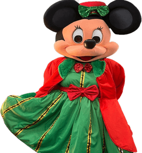 Minnie Mouse Christmas PNG