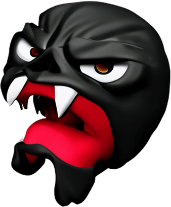 Red Angry Eyes PNG