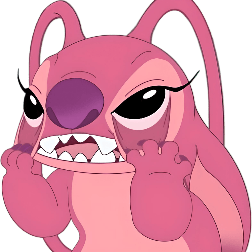 Pink Stitch PNG