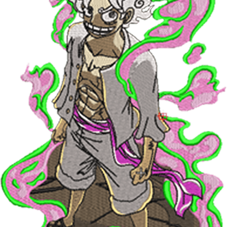 Luffy Gear 5 Moon PNG