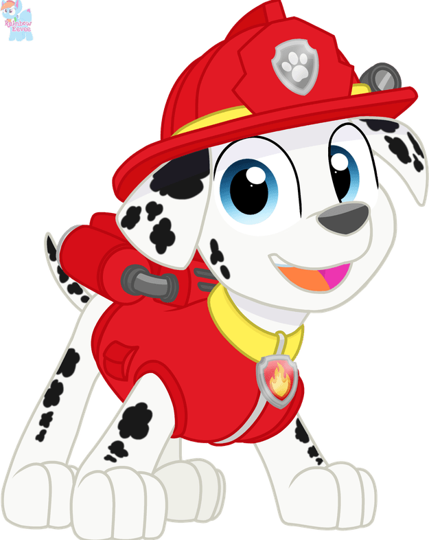 Paw Patrol Marshall PNG
