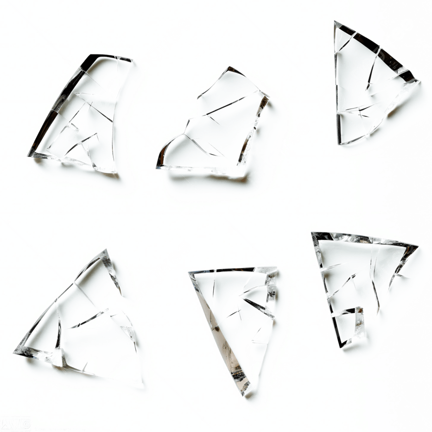Glass Shards PNG