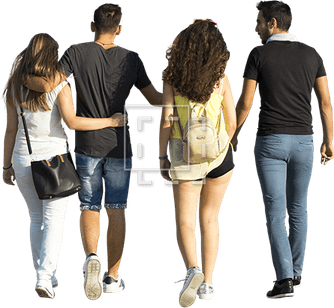 People Walking PNG