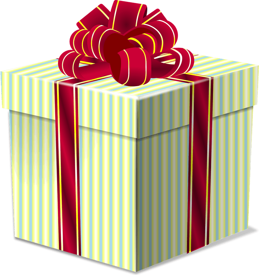 Christmas Present Bow PNG