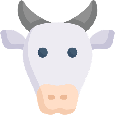 Cow Face PNG
