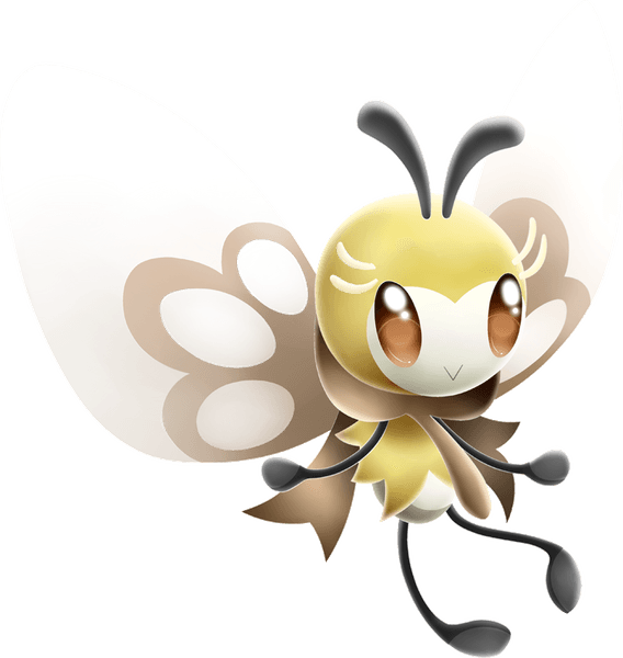 Ribombee Pokemon PNG