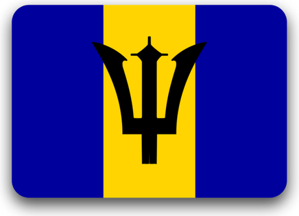 Barbados Flag PNG