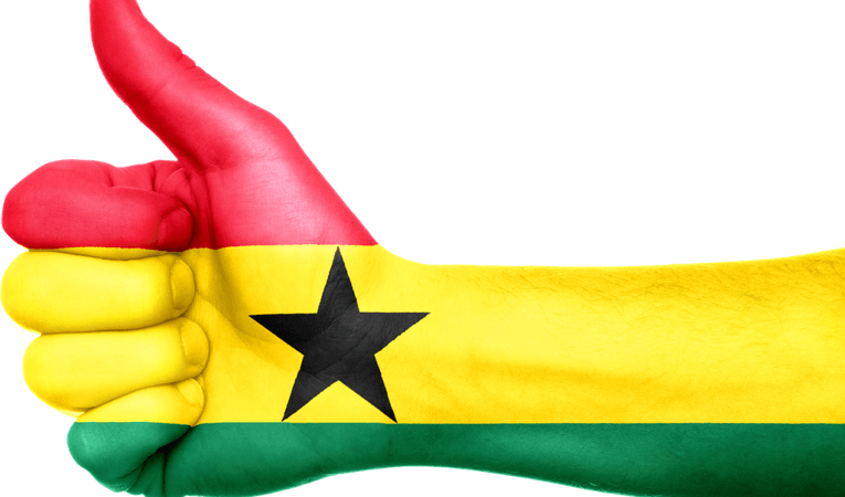 Ghana Flag PNG
