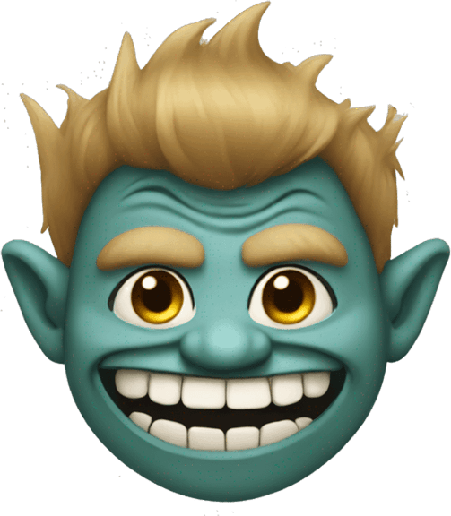 Sigma Troll Face PNG