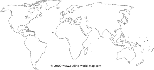 Worldwide Map PNG